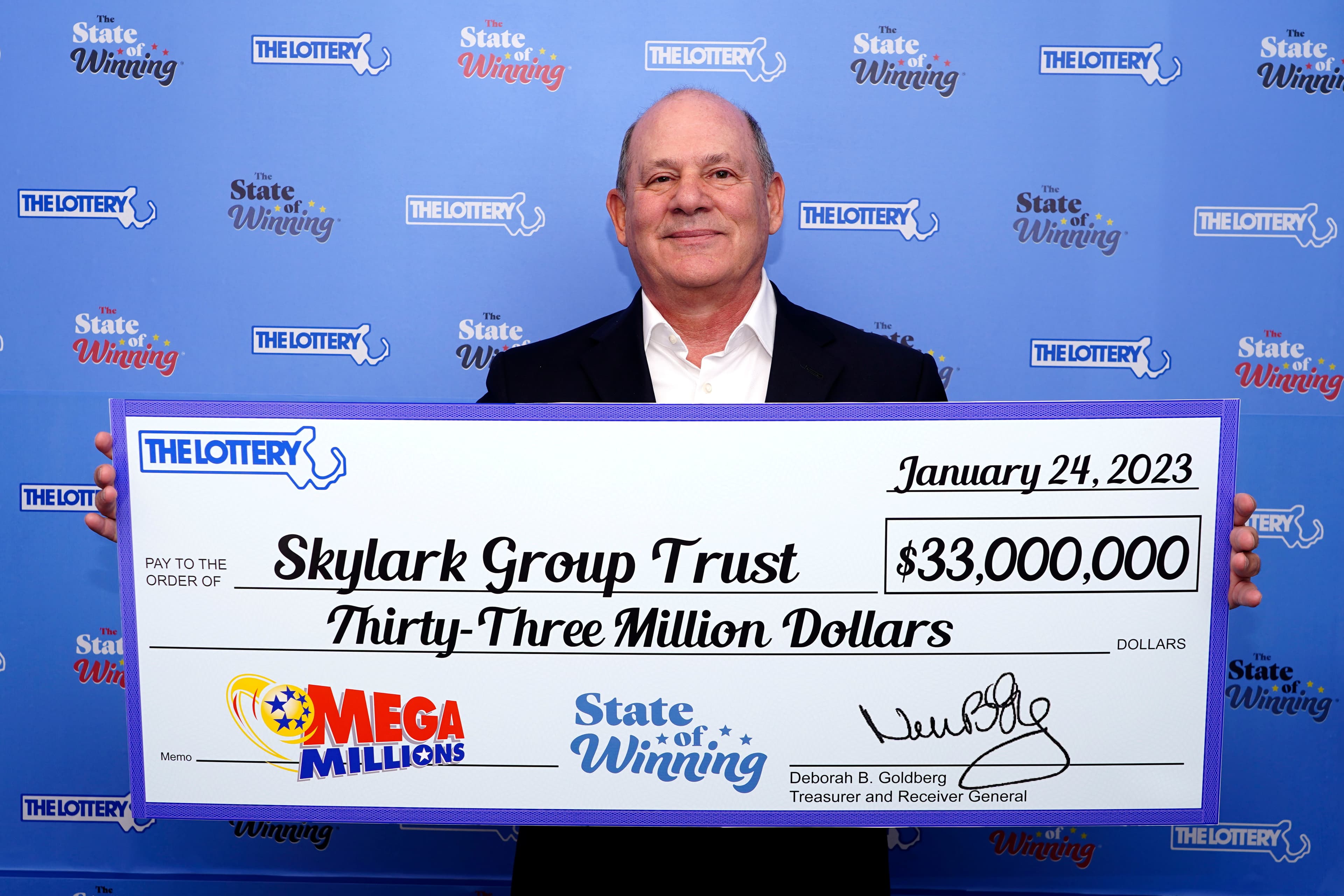 Lottery winner with $100,000 prize