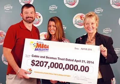 Lottery winner with $100,000 prize